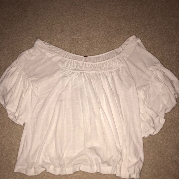 white free people shirt - Picture 1 of 2